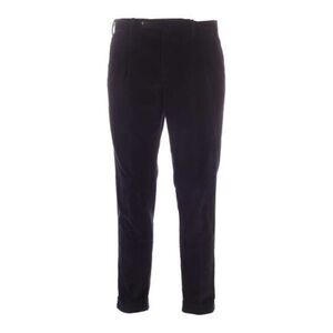 TORIN OPIFICIO Mens Navy Regular Fit Cashmere Chino Pants 50